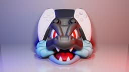 Mega Charizard X - Holder Controller 3d model