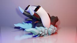 Mega Charizard X - Holder Controller 3d model