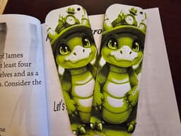 Dragon Bookmark 3 - Hueforge - 4 Colors 3d model