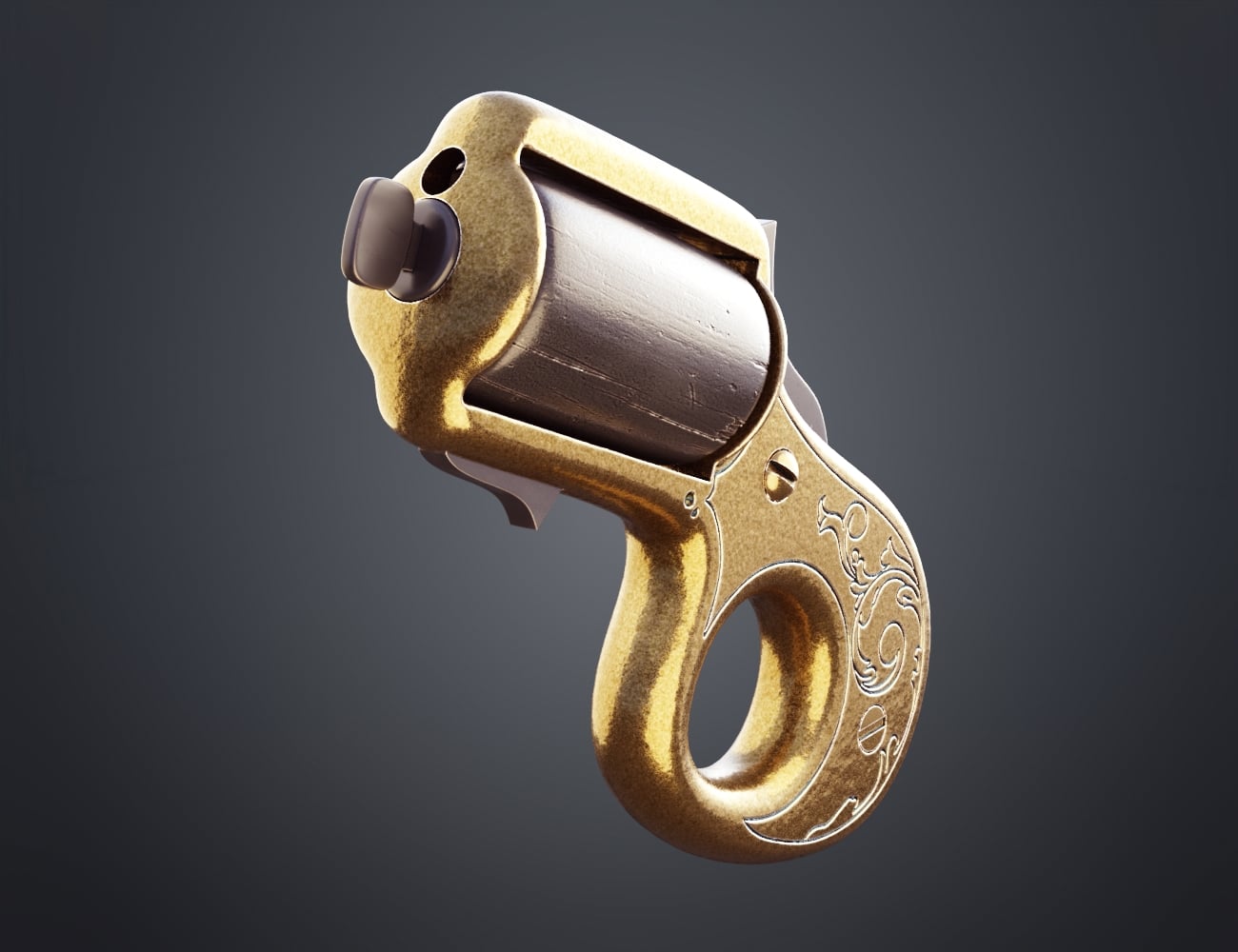 Fallout Ghoul's Boot Gun 3d model