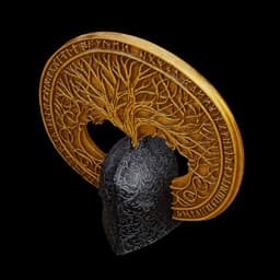 ROYAL KNIGHT HELM - Elden Ring Cosplay Fan Art Stl Model 3d model