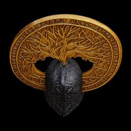 ROYAL KNIGHT HELM - Elden Ring Cosplay Fan Art Stl Model 3d model