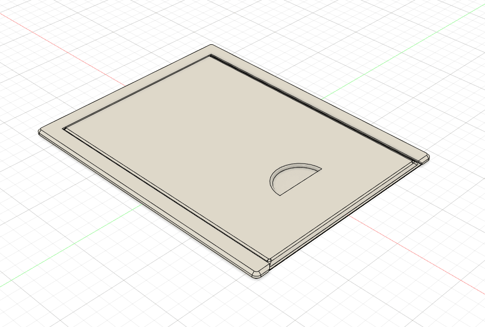 Vaccine Card Case 3d model
