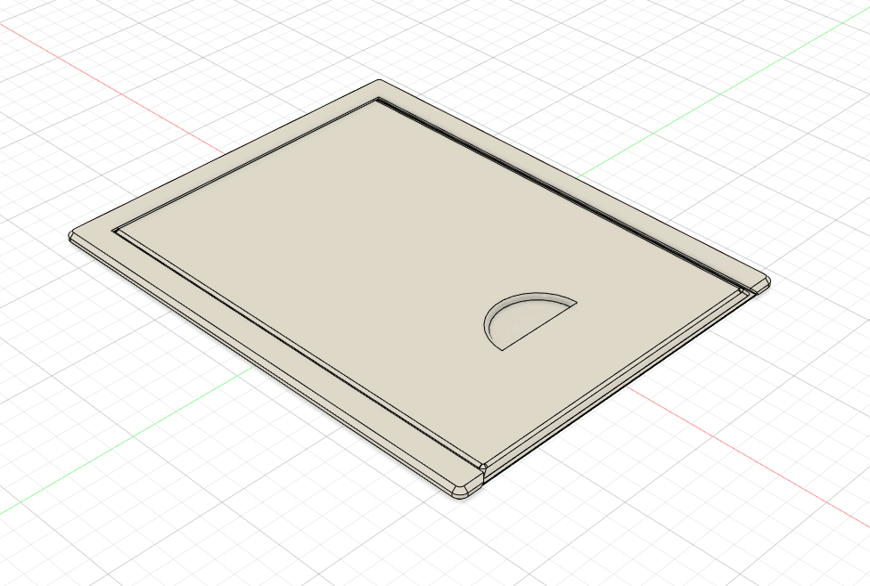 Vaccine Card Case 3d model