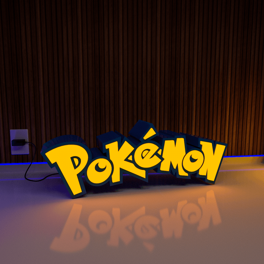 POKEMON - LAMP 3d model
