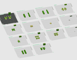 Dragon Builder System (Earth) - Modular Flexi Dragons, Mix & Match Parts, Baby Version 3MF 3d model
