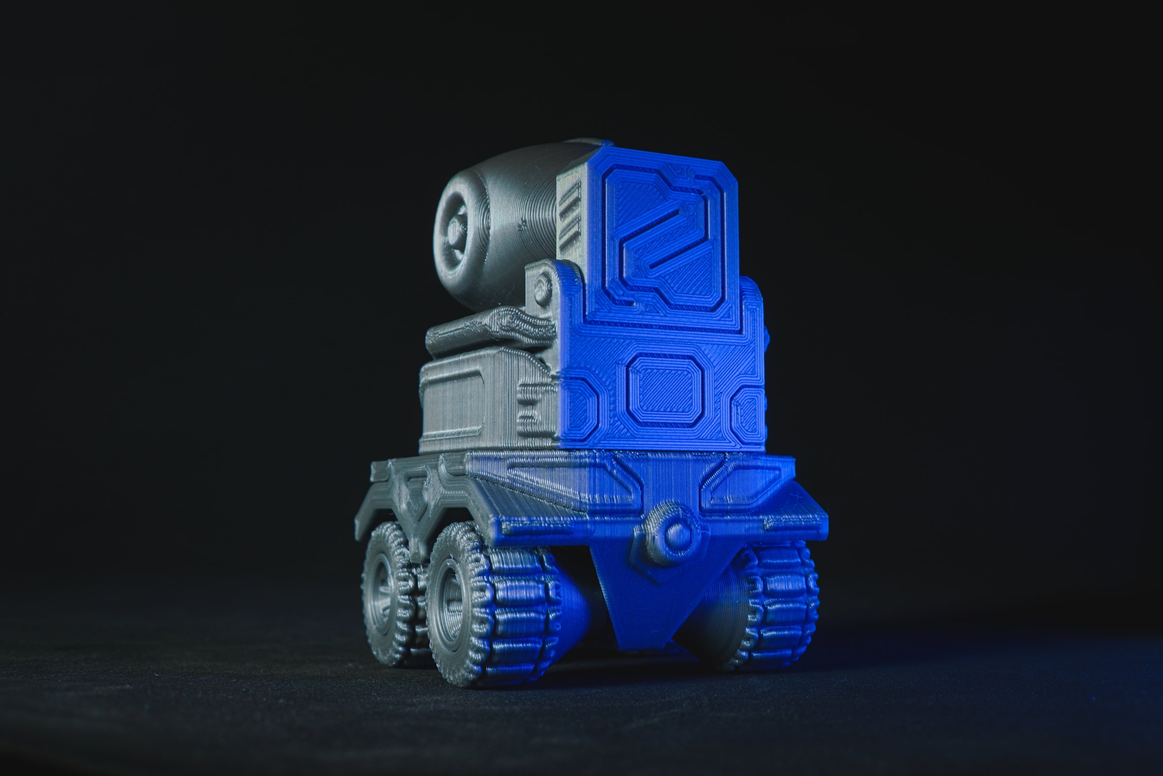 Explorer Robot - Print in place 3d model
