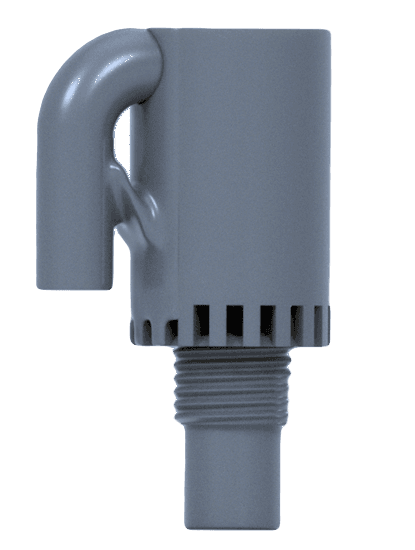 BELL SIPHON FOR FLOOD AND DRAIN - 2 SIZES 3d model