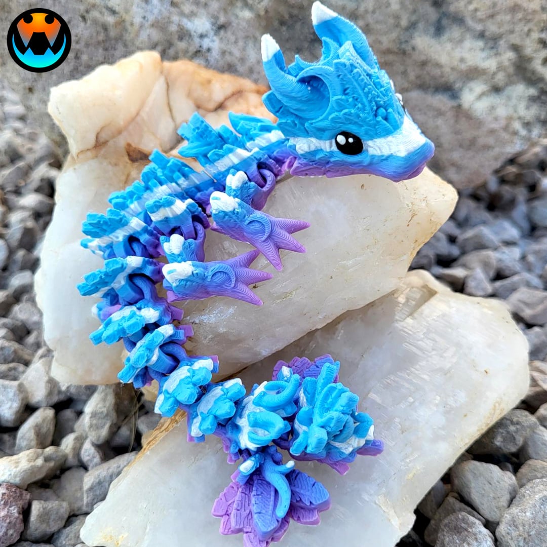 Baby Lunar Dragon 3d model