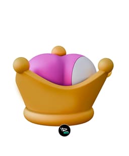 Mario Bros Super Crown (Fan Art) 3d model