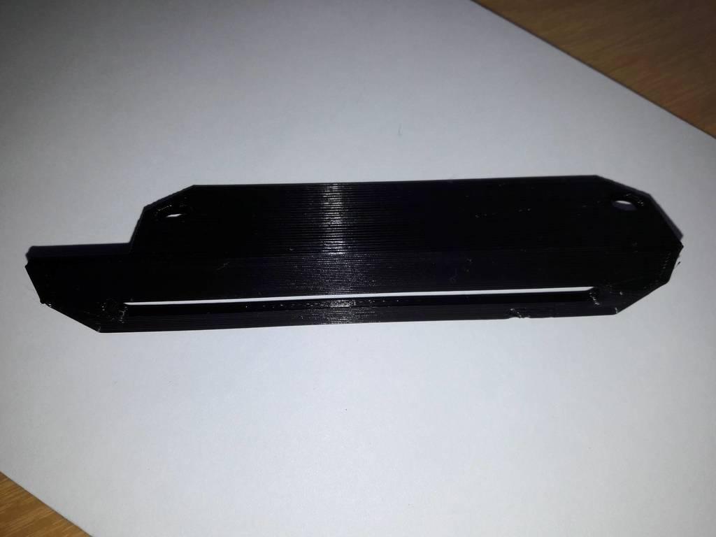 Monoprice Select Mini Raspberry Pi4 Case Holder - screwless :) - 3d model