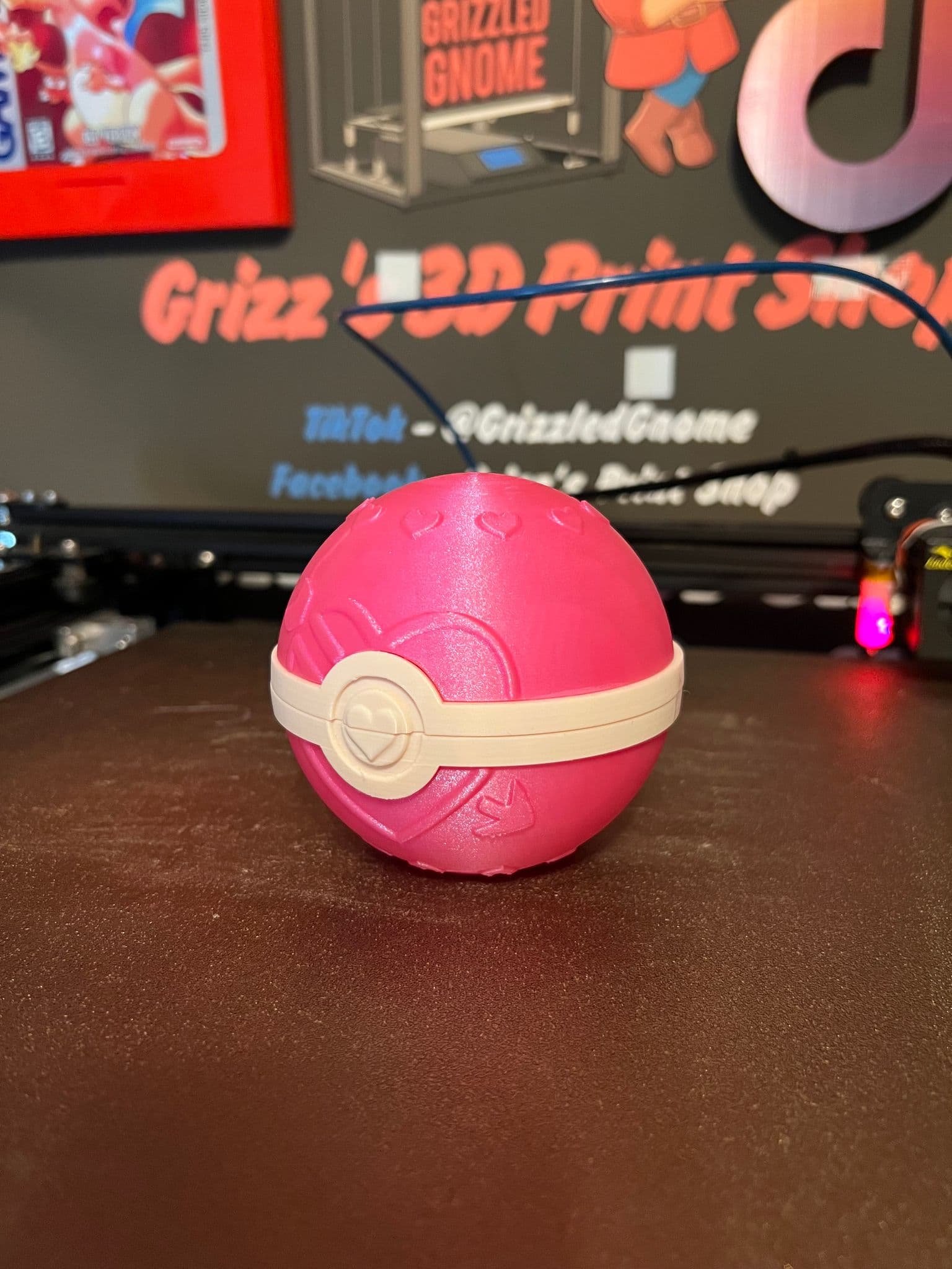 Love Pokeball 3d model
