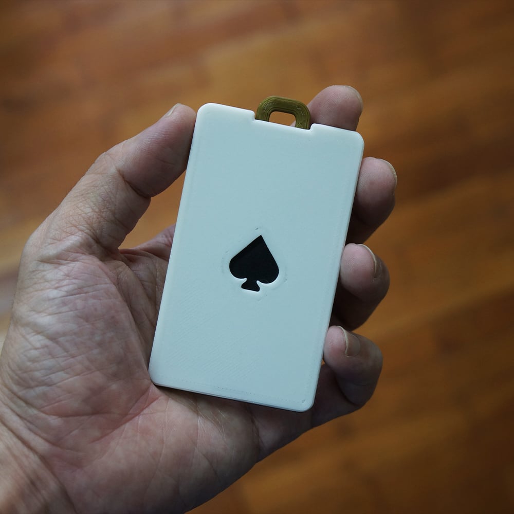 Minimalistic Card-sized SD Card Holder 3d model