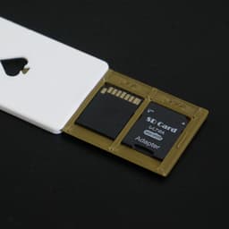 Minimalistic Card-sized SD Card Holder 3d model
