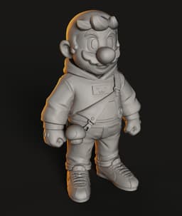Overalls Hypebeast STL | Street Figure | Gamer Icon Remix 3d model