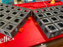 Gridfinity Tunnel Baseplate 3d model