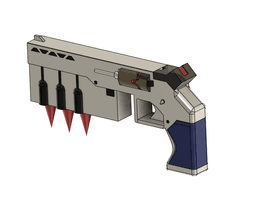 Copen's Gun (Divider) Luminous Avenger IX.stl