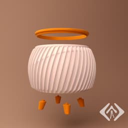Mini Planter cover 3d model