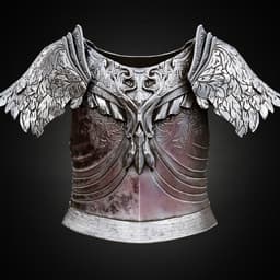 VARGRAM SCALE 2 HOLES.stlVARGRAM THE RAGING WOLF CHESTPLATE PAULDRONS AND SCALES life size cosplay a 3d model
