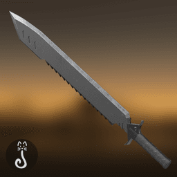 Helldivers 2 CQC-42 Machete 3d model