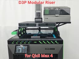 D3P RISER FOR QIDI MAX 4 3d model