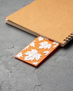 Maple Leaves Bookmarks 3d model