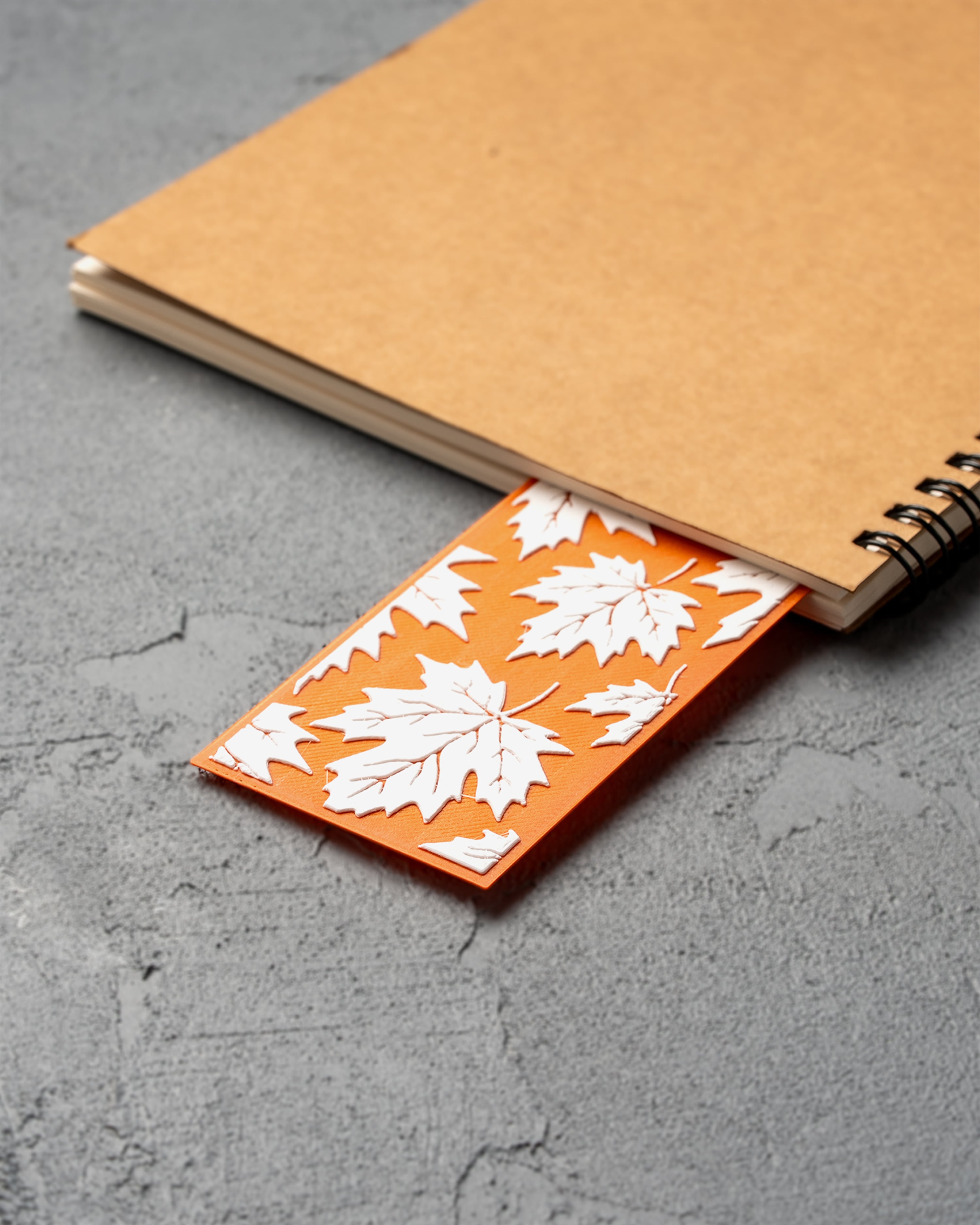 Maple Leaves Bookmarks 3d model