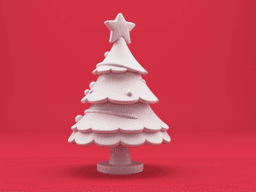 Cute Christmas Tree – Stylized Xmas Tree 3D Model 3d model