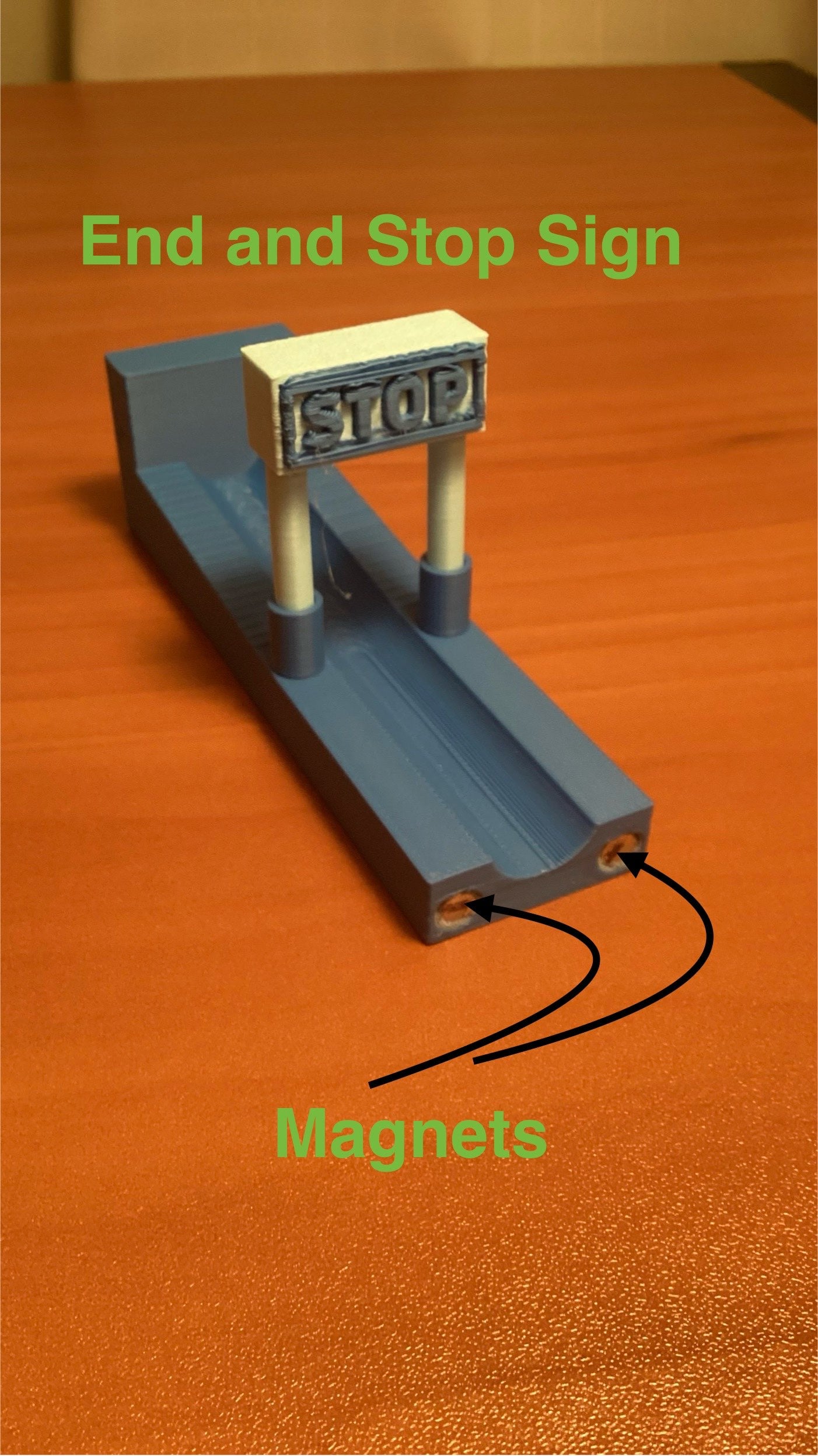Marble Bobsled Track 3d model
