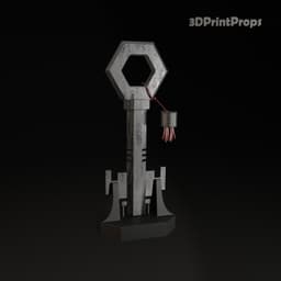Underground Key from Expedition 33 with stand 3d model