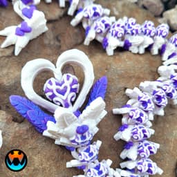 Light Heart Dragon 3d model