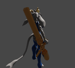 Anthropomorphic Fantasy Warrior v2.0 3d model