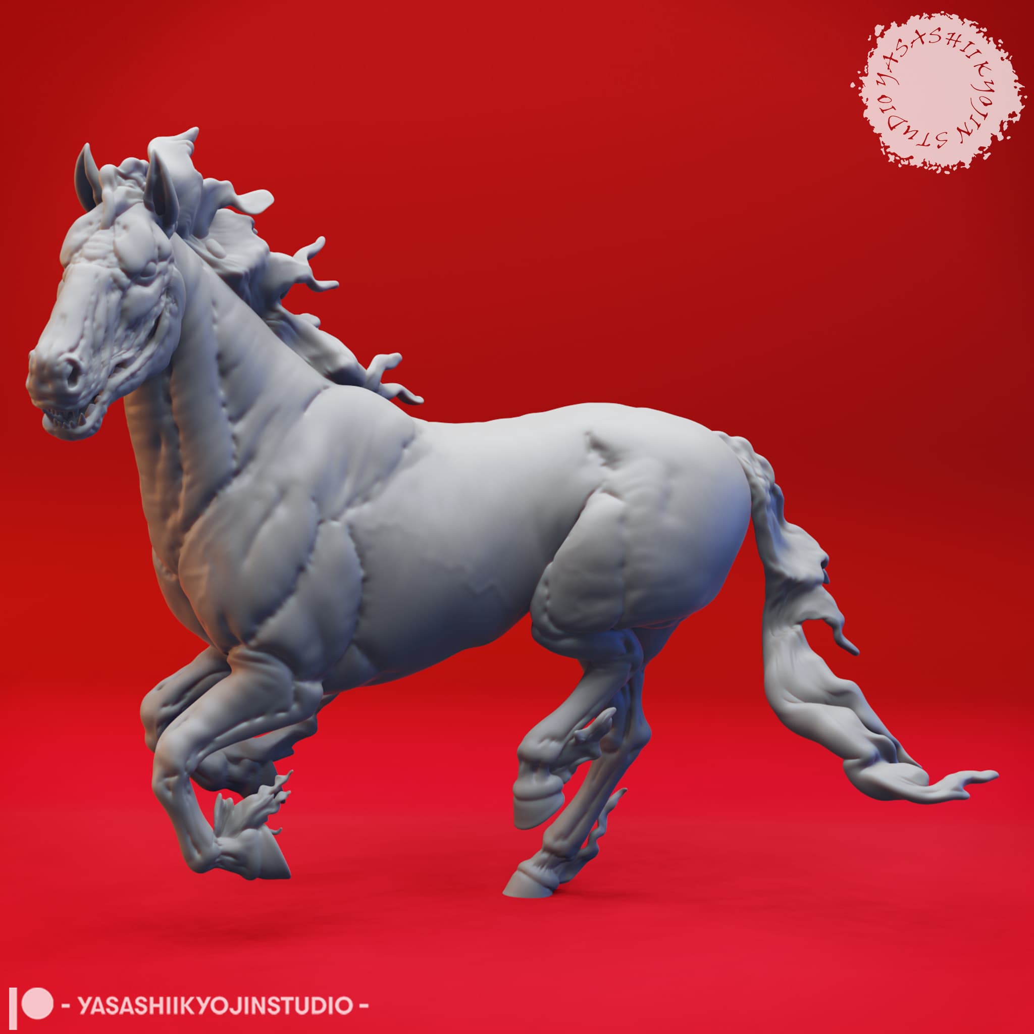 Nightmare - Tabletop Miniatures (Pre-Supported) 3d model