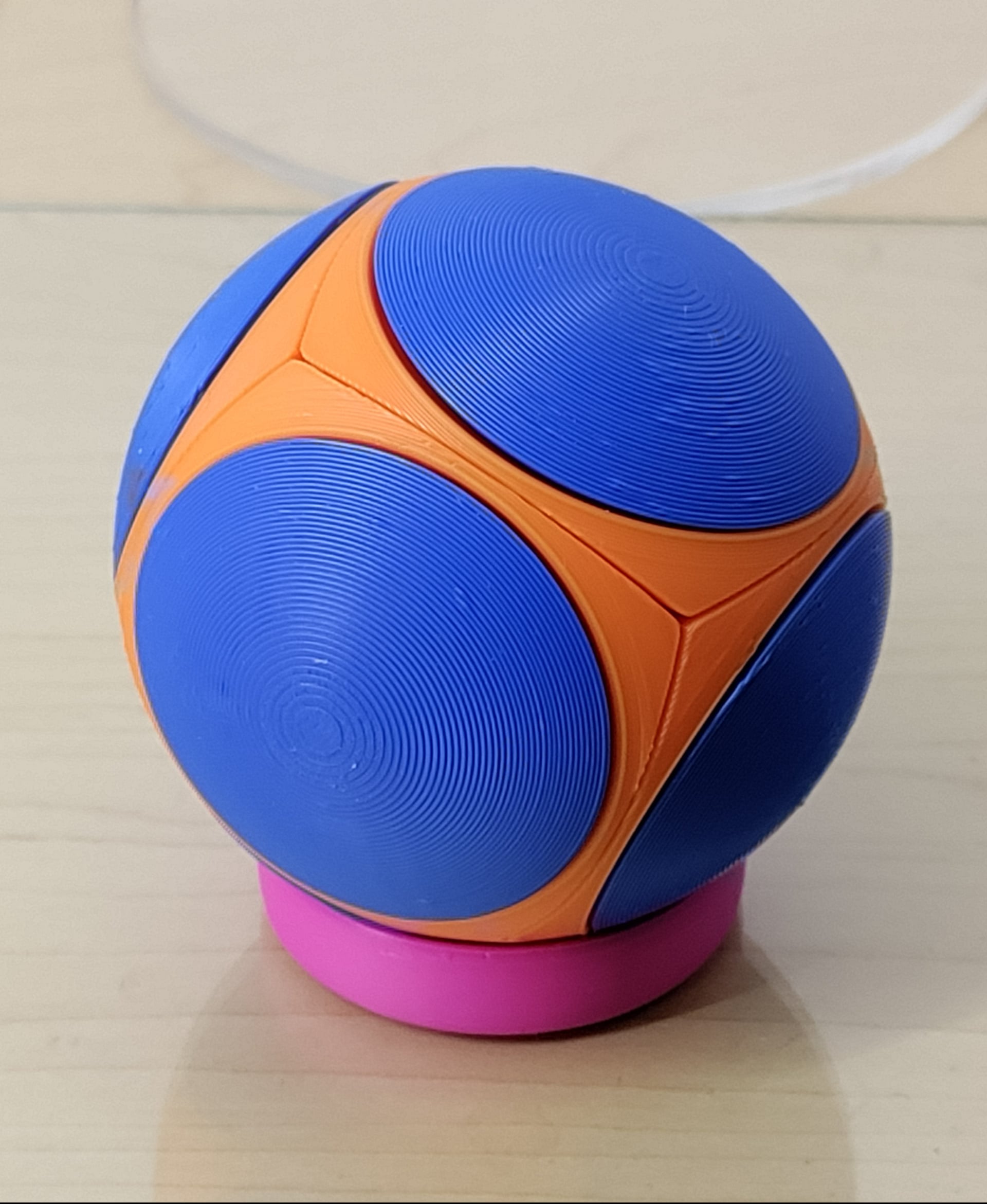 Fidget Ball stand - large 3d model