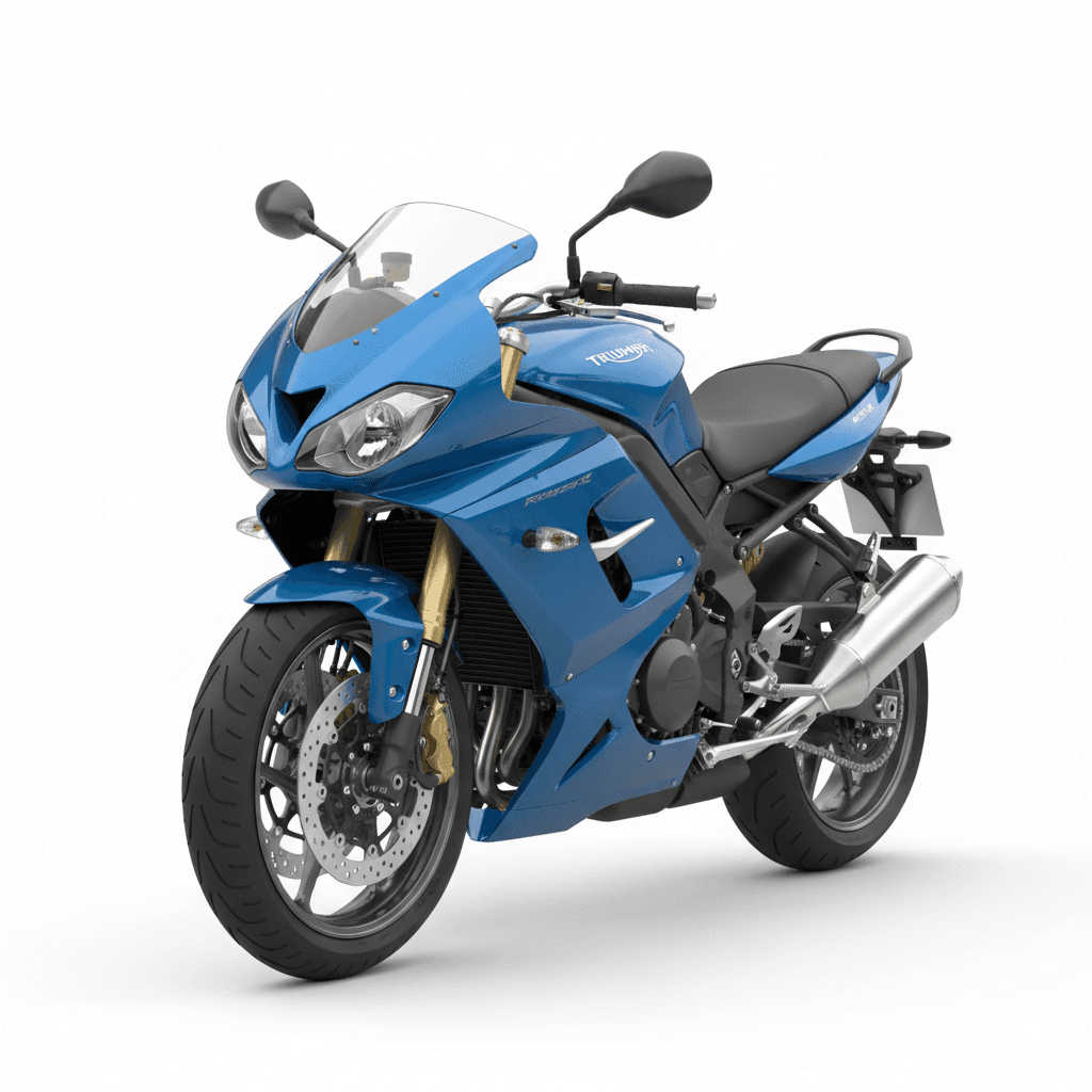 Triumph Sprint GT Touring Motorcycle 3d model