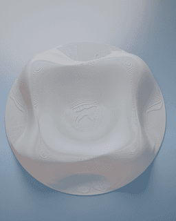 #3 ASH TRAY 3d model