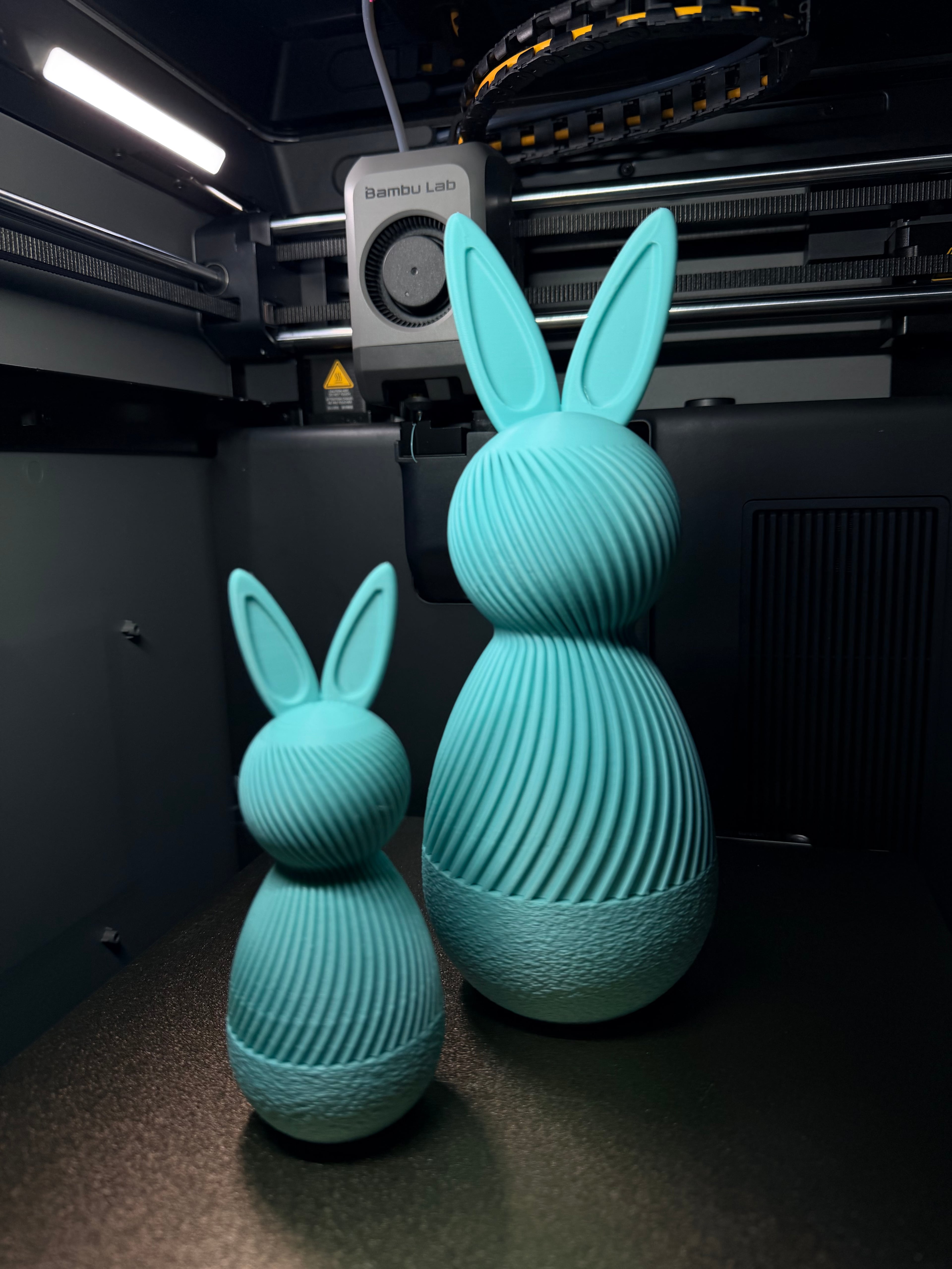 Modern Easter Bunny Container Set – Candy Box 3d model
