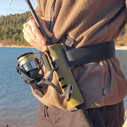 Fishing Rod Belt Holder 3d model