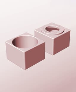 CS68-55-P Stacking pierced component box bin for makers 3d model