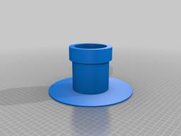 Piranha Plant Toilet Brush 3d model