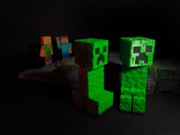Minecraft Creepers 3d model
