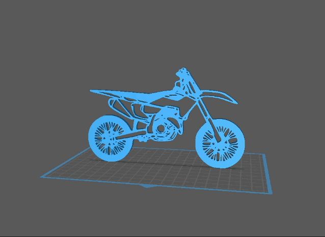 Husqvarna - FC Wall Art 3d model