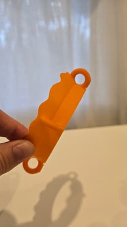 Water Bottle Carabiner Ring - PROTOTYPE 2 3d model