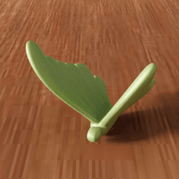 Butterfly Wing - Fantasy Insect Sculpture Tabletop Art 3d model