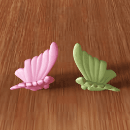 Butterfly Wing - Fantasy Insect Sculpture Tabletop Art 3d model
