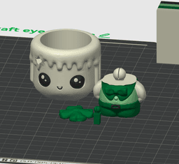 Lucky Charm Candle Holder - 3D print STL and 3MF file 3d model