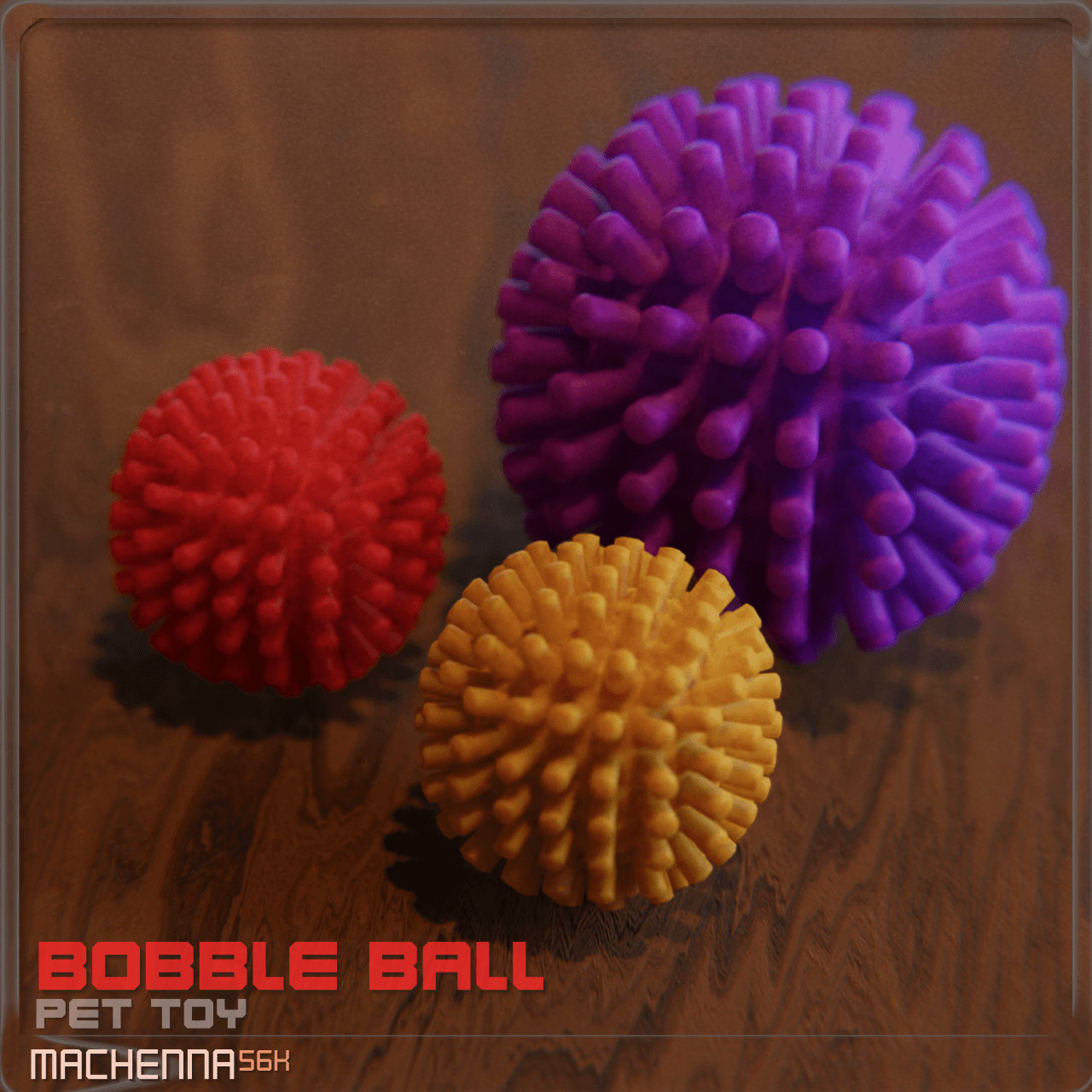 Bobble Ball | Pet Toy 3d model
