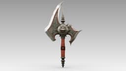Ironcrest War Axe 3d model