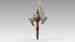 Ironcrest War Axe 3d model