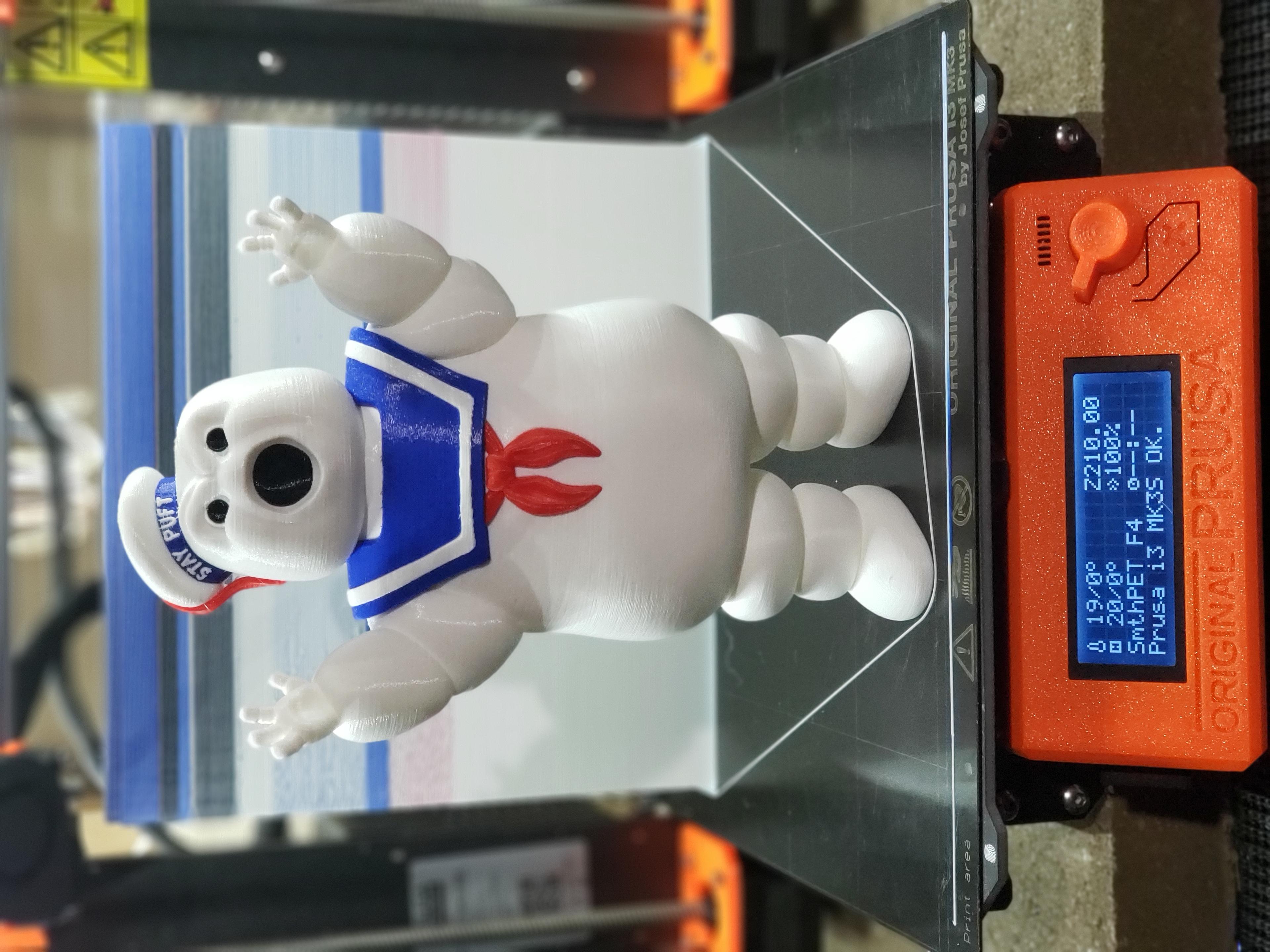 Stay Puft Marshmallow Man - Remixed it to work with the MMU2 - 3d model